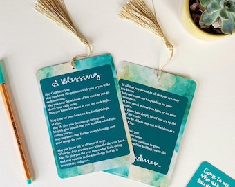 Blessing Prayer Card - Bookmark