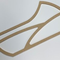 Chevy Wooden Template, Router, Wood Craft, 1/2