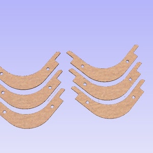 CNC / Laser DXF File Speaker Box Corners Vector