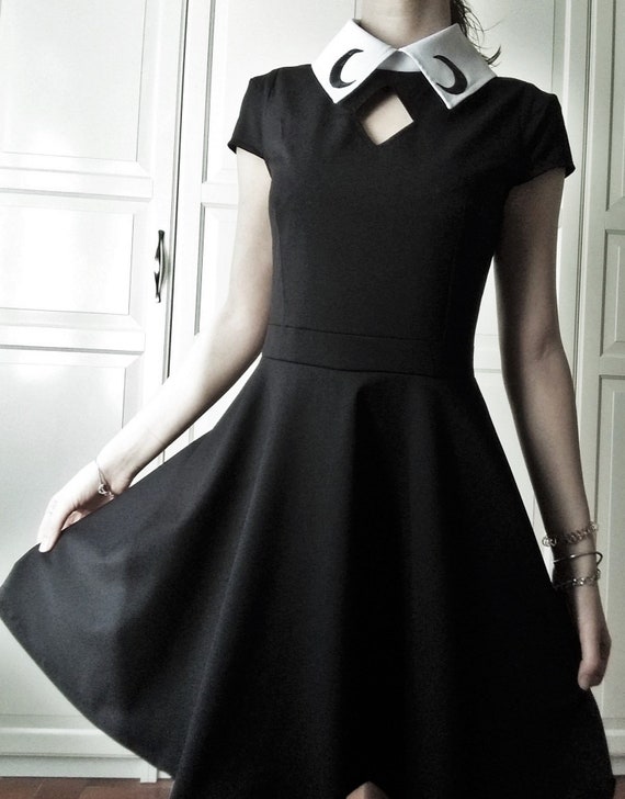 gothic collar dress