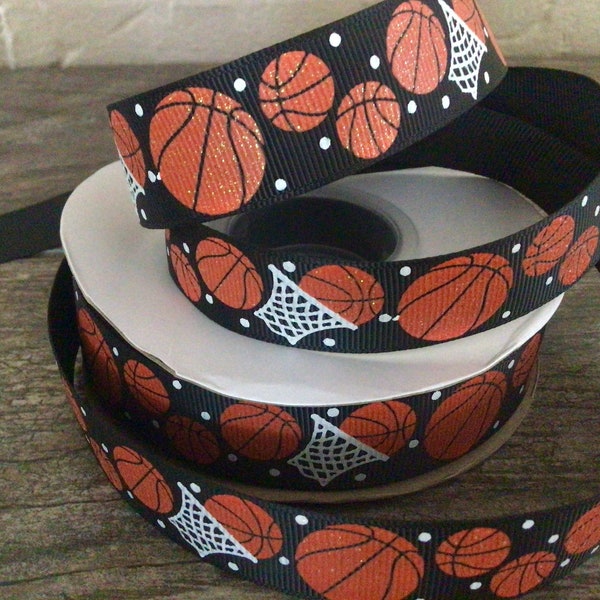 Basketball Ribbon Etsy