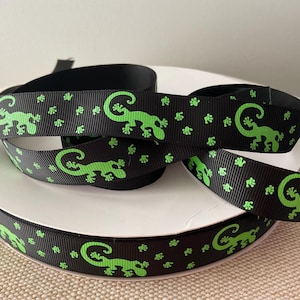 7/8” Lizard Grosgrain Ribbon By The Yard