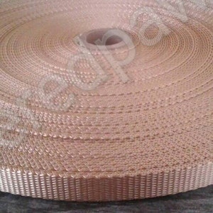 Sangle en Nylon robuste or cuivre 5/8&quot;