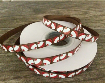 3/8” Fishing Bobbers on Turftan Grosgrain Ribbon