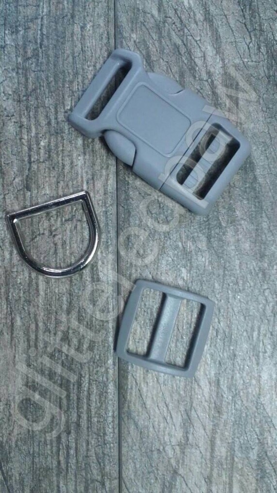 plastic dog collar hardware