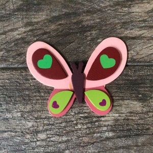 Butterfly Painted Wood Cut Out