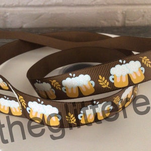 5/8" Beer Grosgrain Ribbon