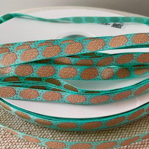 3/8” Waffeln auf Tropic Ripsband Meterware