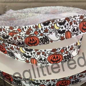 7/8 ”All Things Halloween Ripsband