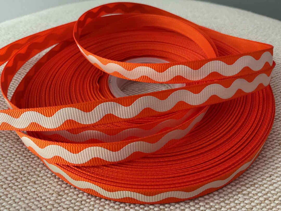 Grosgrain Ribbon Ric Rac 3/8