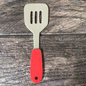 Barbecue Flipper Painted Wood Cut Out
