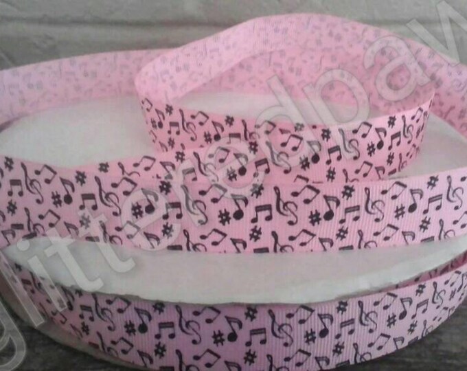 Pink Ribbon Music Note 7/8