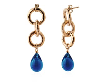 Pendientes LALETI con perlas de cristal de Murano