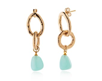 Pendientes LALETI con perlas de cristal de Murano