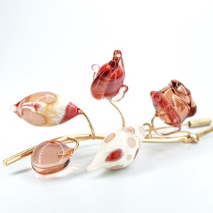 Murano Glass brooch Onirica series