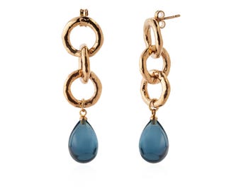 Pendientes LALETI con perlas de cristal de Murano