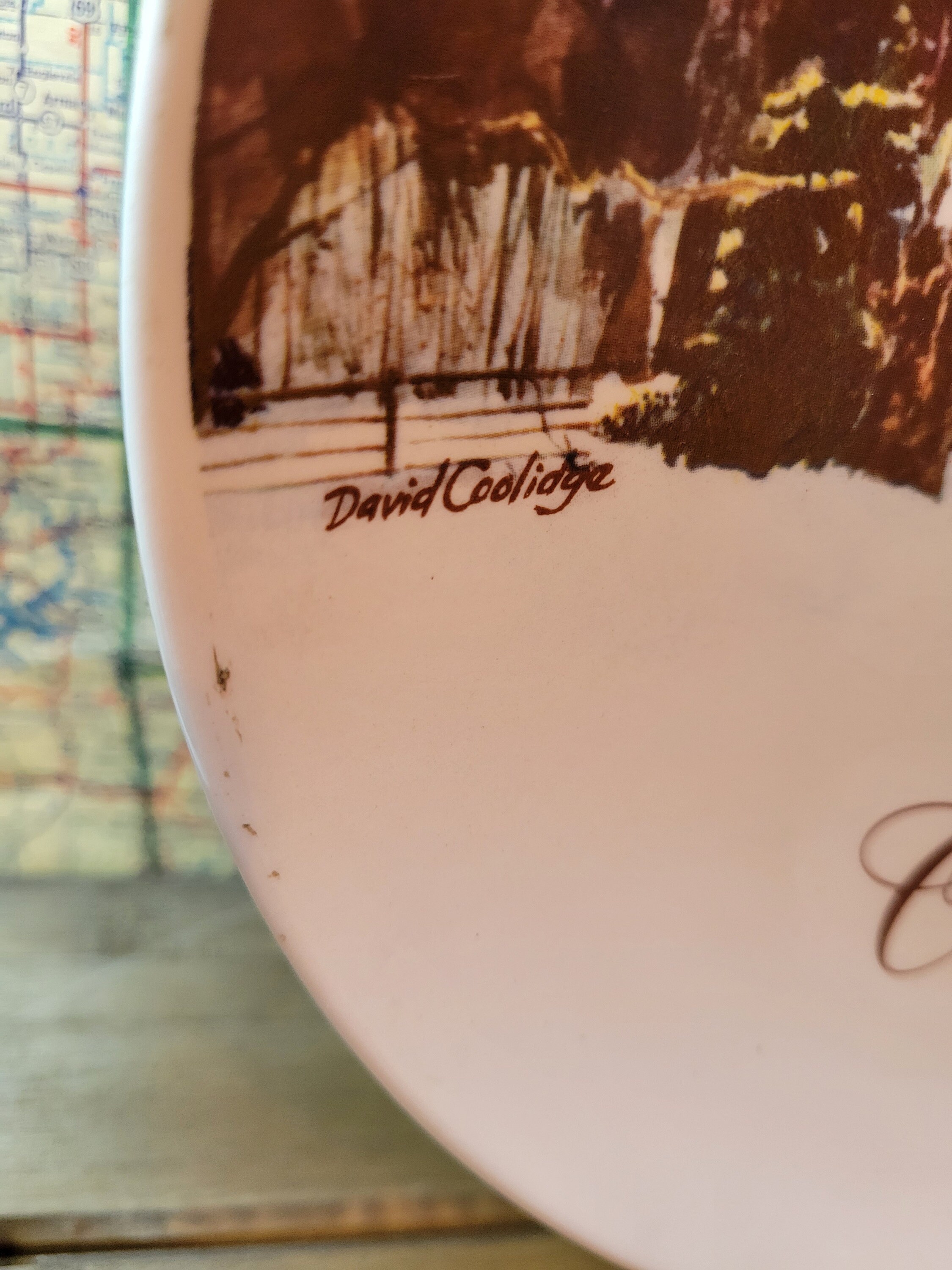 Jm smuckers christmas plates