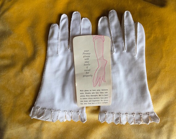 women's cotton dress gloves White Cotton Dress Gloves