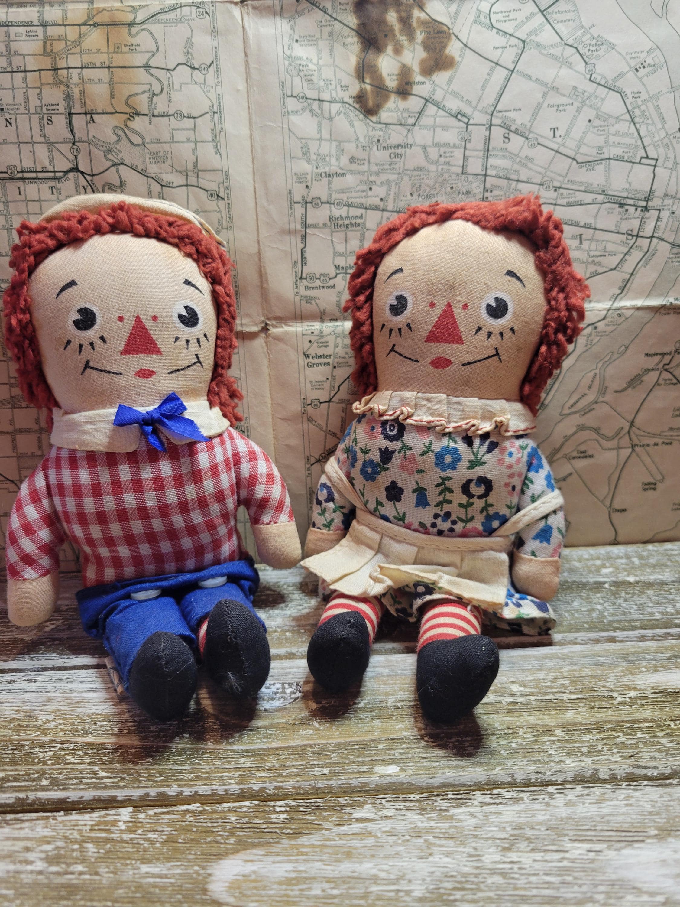 Raggedy ann & andy knickerbocker - Etsy 日本