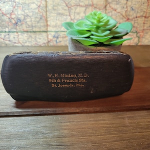Vintage 1920&#39;s Eye Glasses Case, Eyewear Accessories, Antique Glasses Case