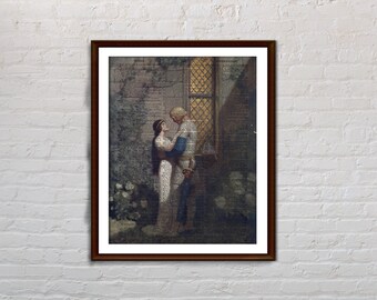 Tristan and Isolde ancient romance medieval story Dictionary Art