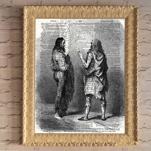 Count of Monte Cristo Dictionary Art Dantes Instructed
