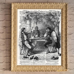 Count of Monte Cristo Dictionary Art Dantes&#39; Enemies