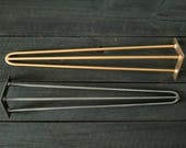 1x 16 quot to 30 quot -3 Rod Hairpin Leg- Coffee Table Legs,Console Table,Dining Table Legs,Metal Base,Bench Legs,Table Legs