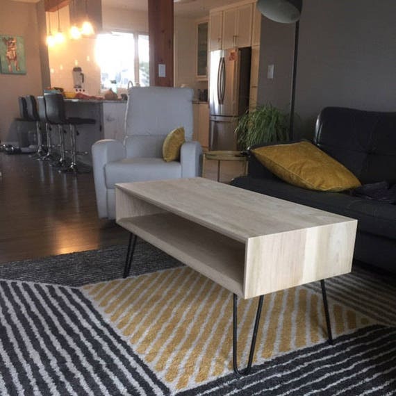 Hairpin Legs 430 Powdercoated Coffee Table Etsy