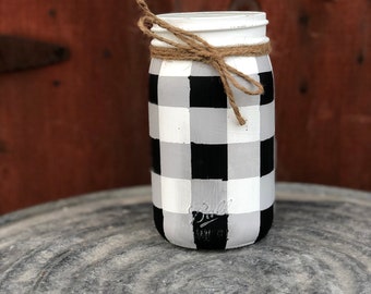 Painted Mason Jar Etsy