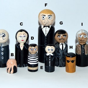 Halloween Family Peg Dolls