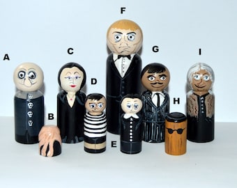 Halloween Family Peg Dolls