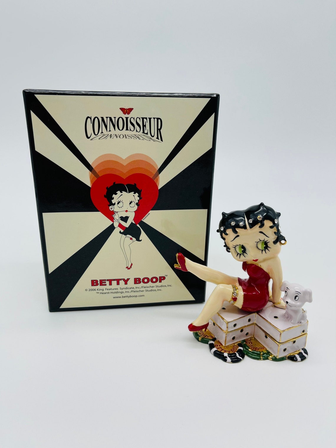 Betty Boop Double Dice Collectible Trinket Box Etsy