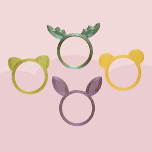 3D Printed Animal Hoops
