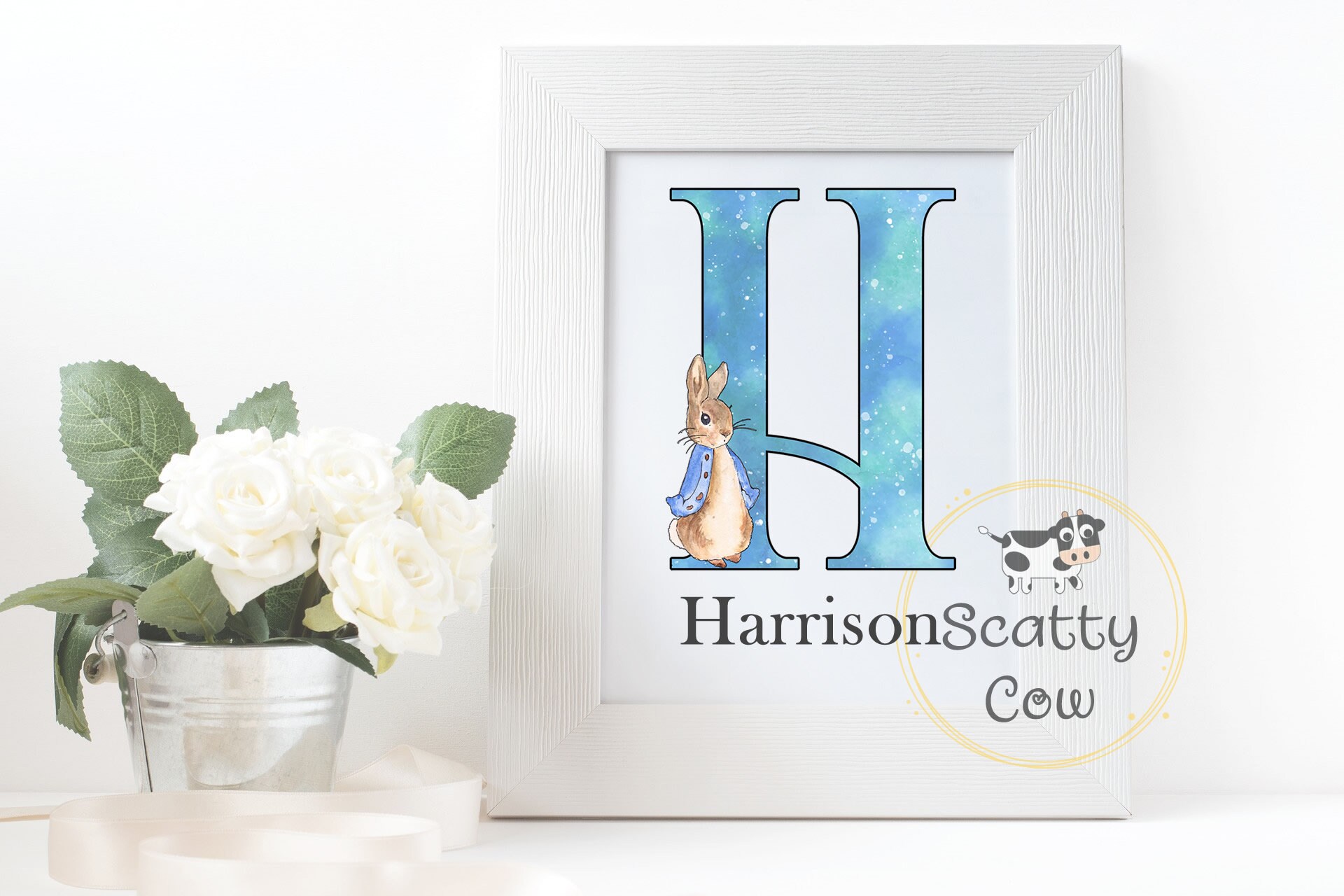 Peter Rabbit Alphabet PNG Digital Download Letters K L M | Etsy