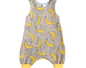 Bananas Organic Jersey Expandable Romper