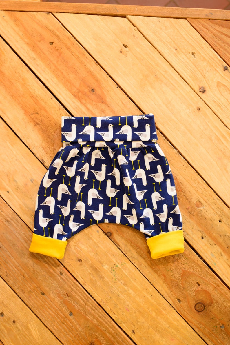 Grow with Me Harem Trousers Sewing Pattern and Tutorial 0m to 3-5y image 3