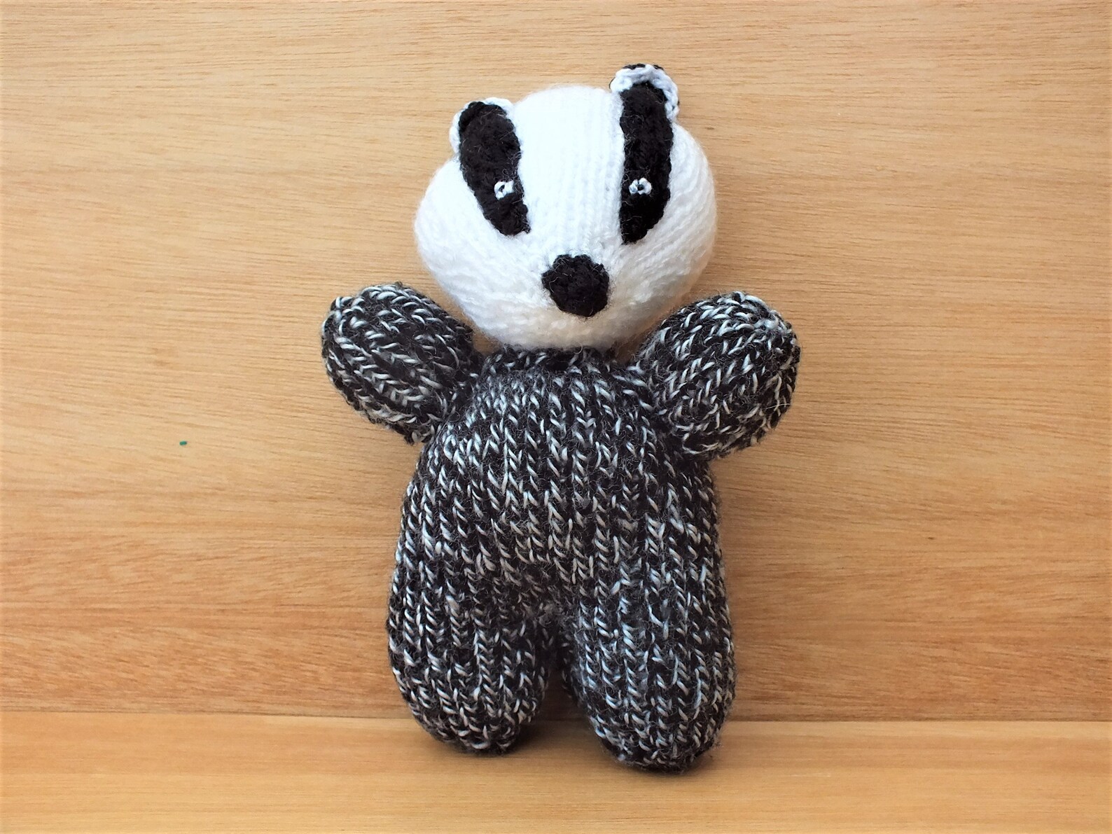 cuddly toy badger