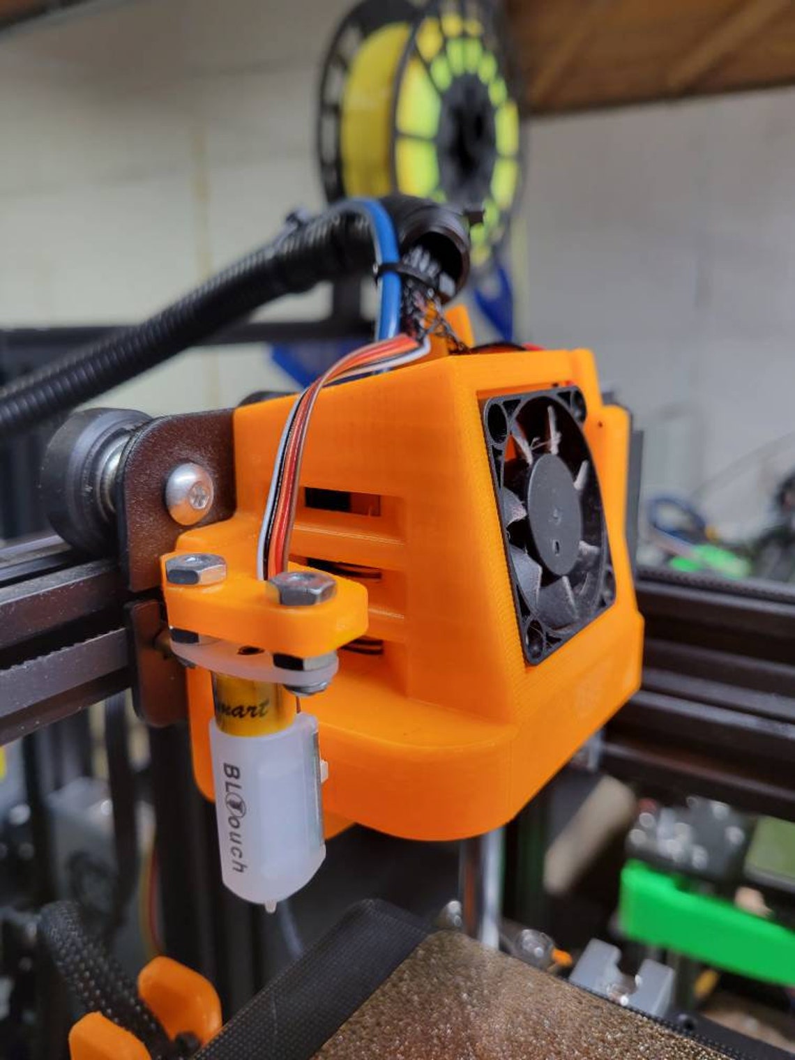 Ender 3pro Ender 5 Fan Shroud With a BL Touch for Stock Etsy