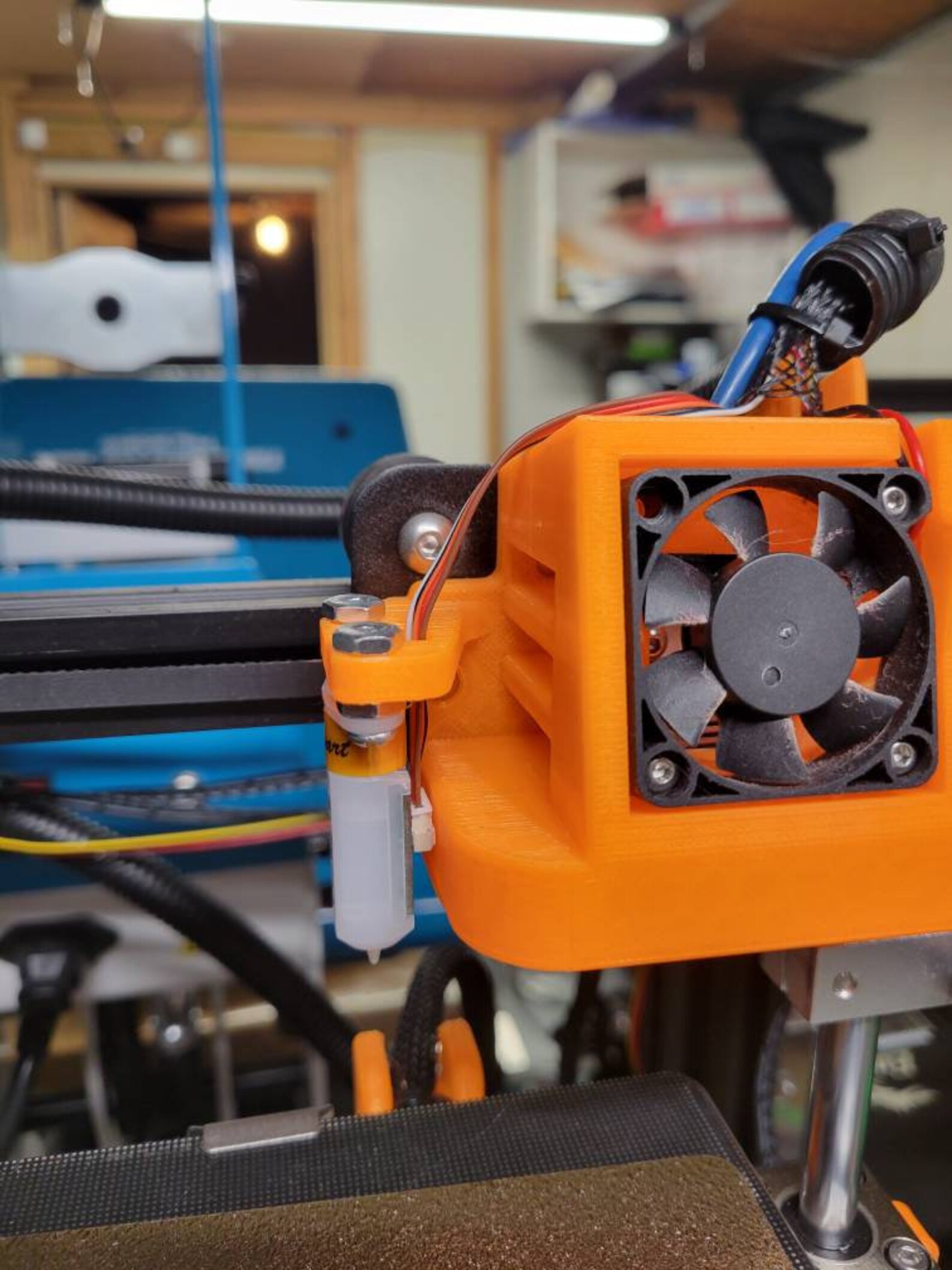 Ender 3pro Ender 5 Fan Shroud With a BL Touch for Stock Etsy