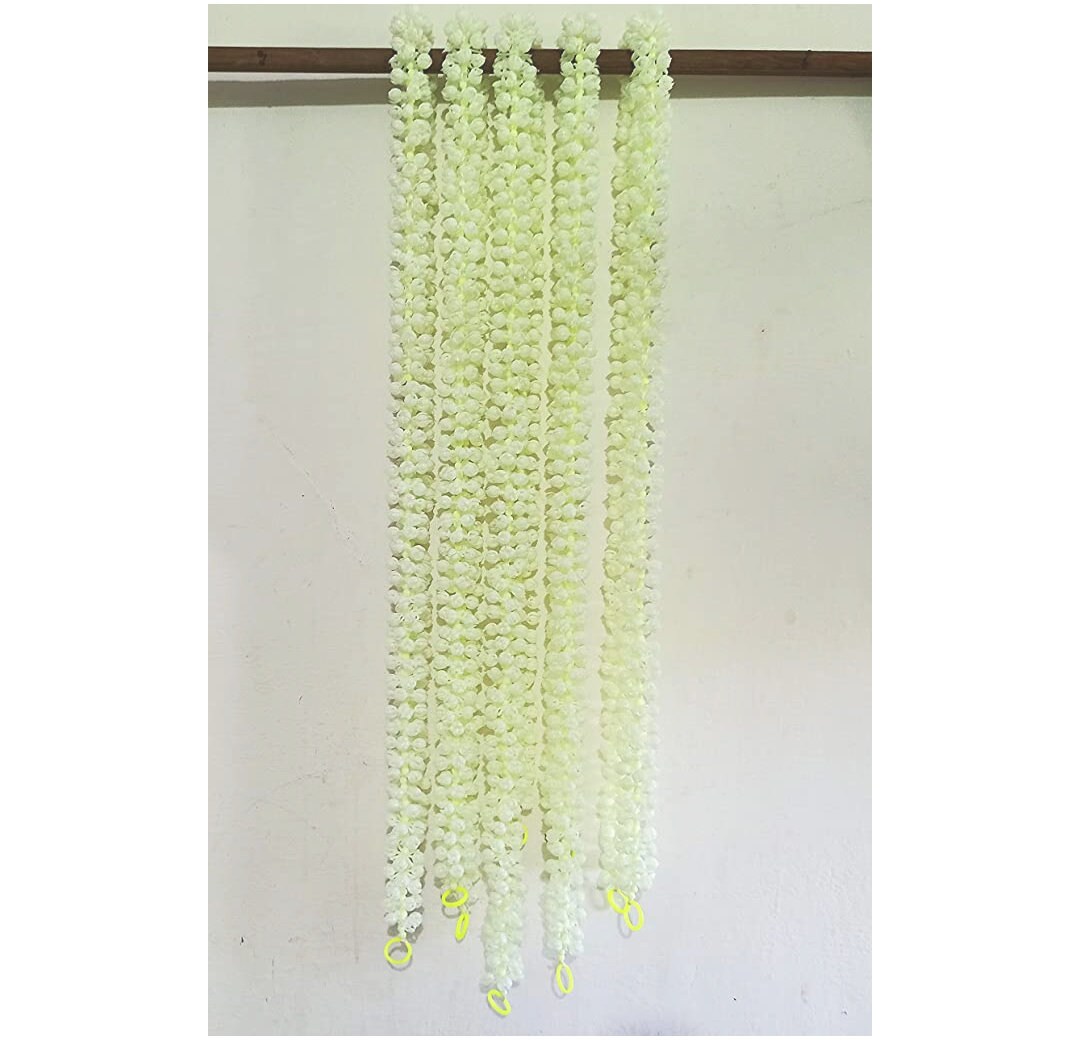 White Artificial Jasmine Buds Garlands for Decoration Jasmine Etsy
