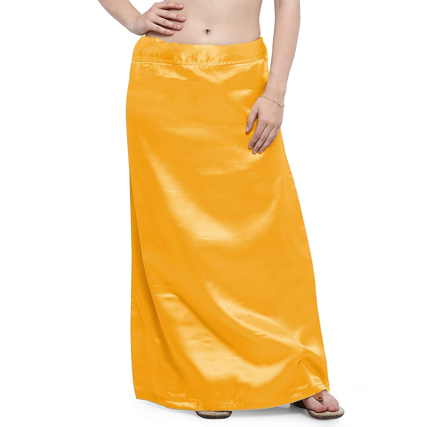 Yellow satin petticoat Outlet