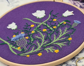 Morris & Co Botanical Embroidery Pattern PDF for Beginners Embroidery Digital Download Embroidery Instructions Download