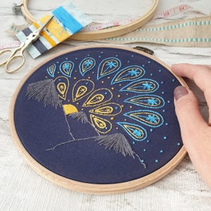 Sunrise Embroidery Pattern PDF for Beginners Embroidery Digital Download Embroidery Instructions Download