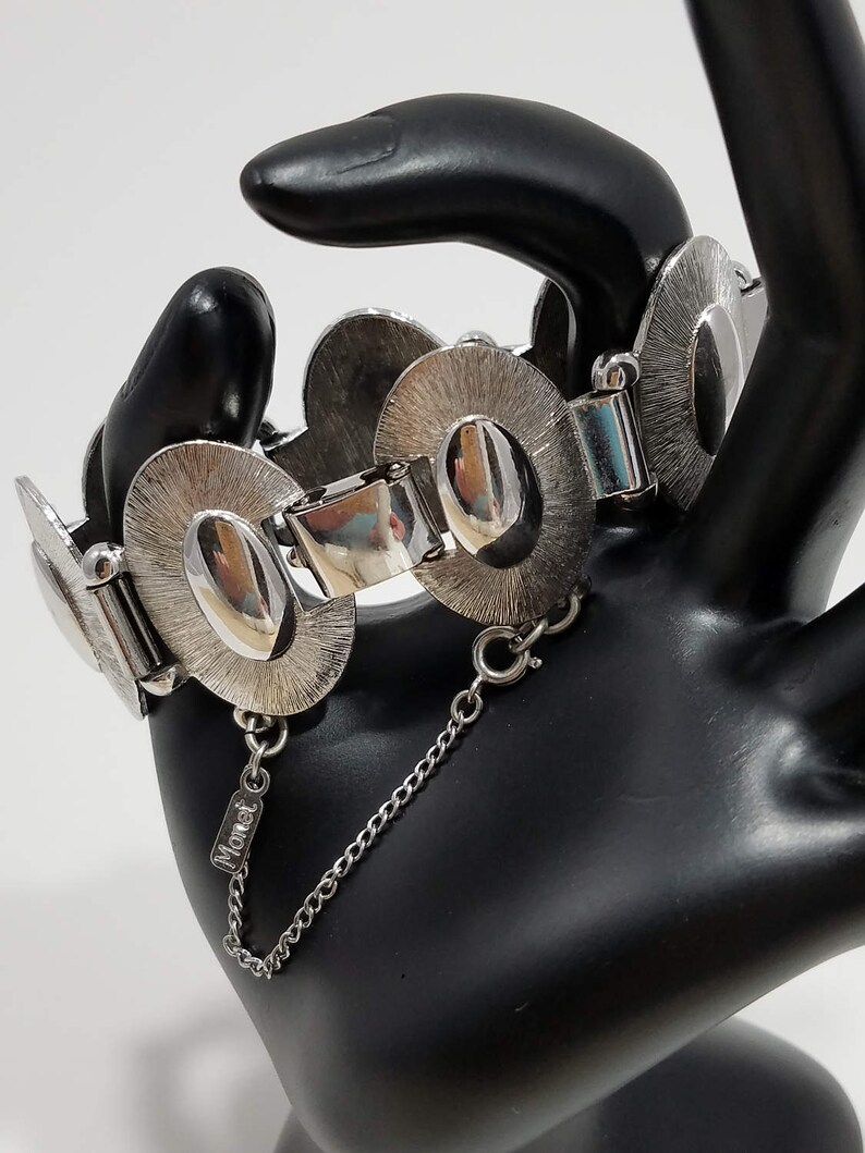 Classic Monet Silver Tone Bracelet