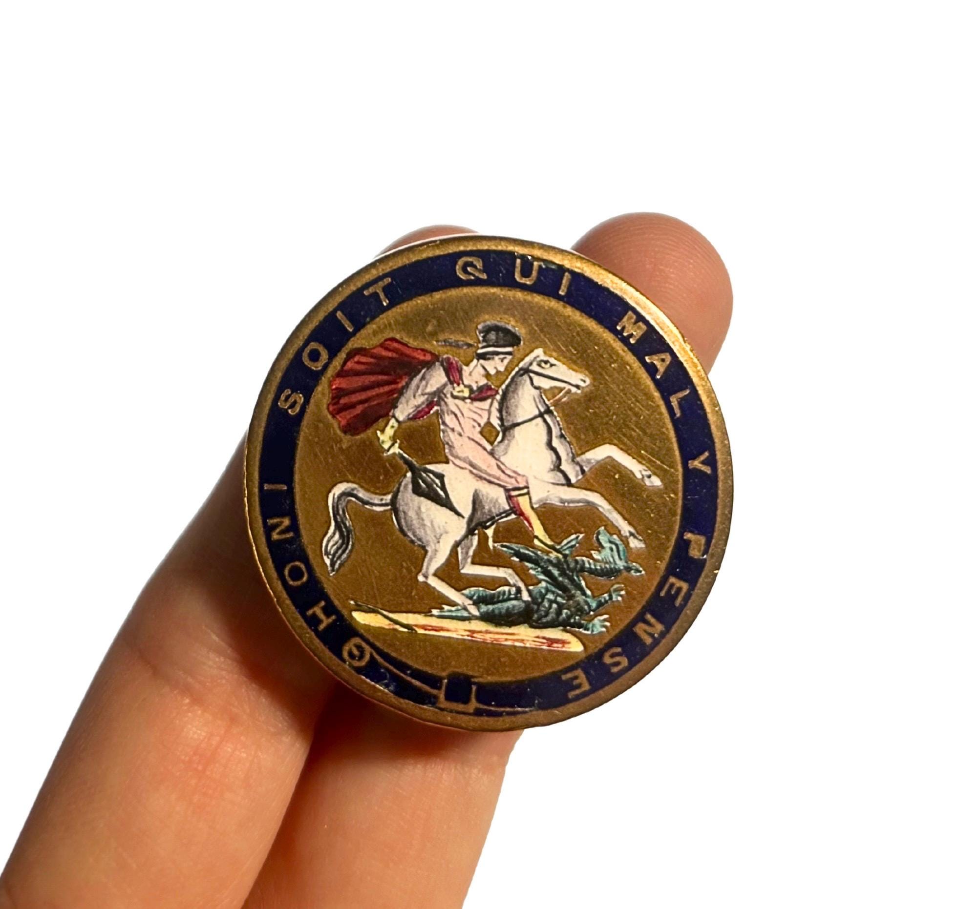 Order of the Garter Pin - Etsy