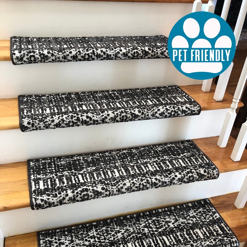 Stair Treads Bullnose - Etsy - Textured Bullnose Carpeted Stairs