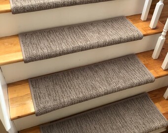 True Bullnose Padded Stair Treads Metal By Riverdrivedesigns