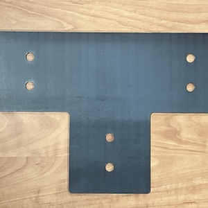 PostHugger™ Flat T Brackets AND MORE For 6x6 Wood Posts | Shop Table Pergola Brackets | 1/8" Plate Steel USA