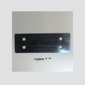 PostHugger Legless T™ Brackets AND MORE For 4x4 Wood Posts | Shop Table Pergola Brackets | 1/8&quot; Plate Steel USA